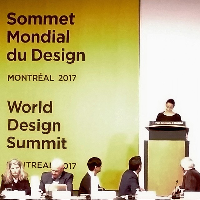 FOR. assiste à la signature de la Déclaration du Design de Montréal