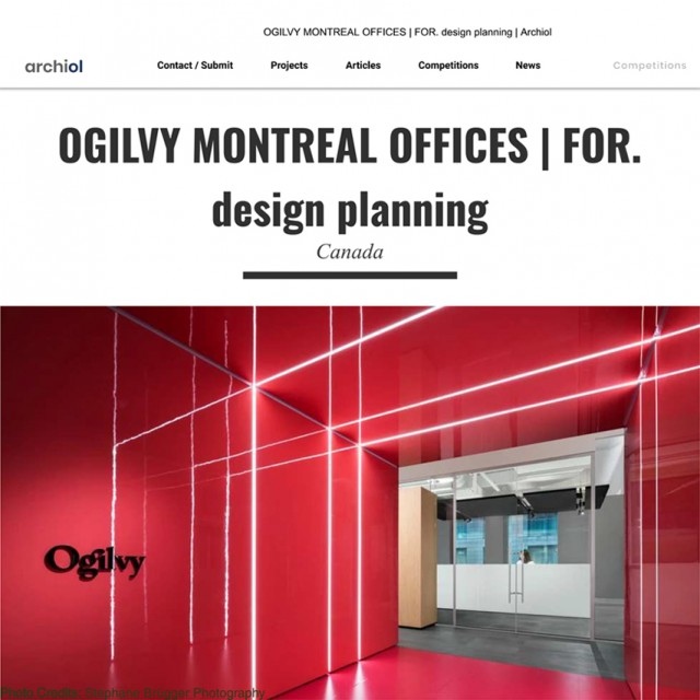 CHINA. Archiol. Ogilvy Montreal Offices