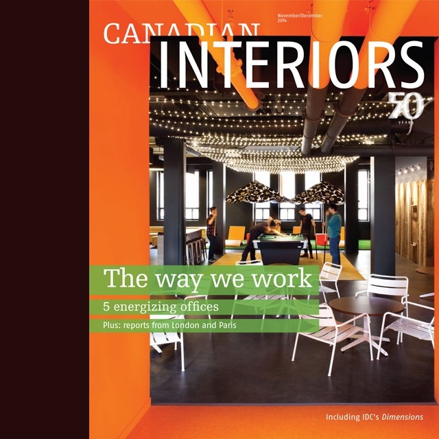 CANADA. Canadian Interiors. Bureaux de Ludia