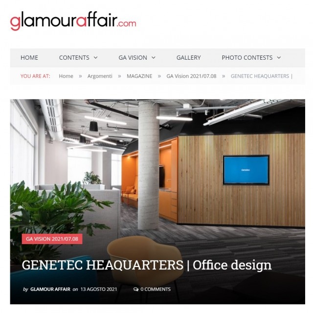 ITALY. Glamour Affair.com. Genetec Headquarters